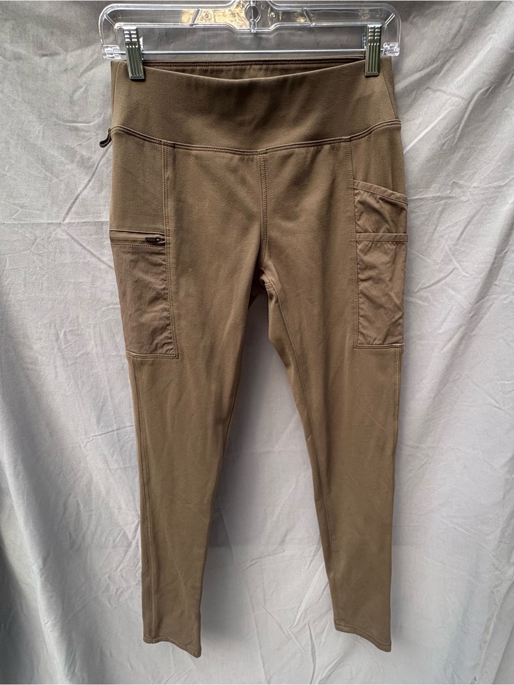 Carhartt Women's “Force” Fitted Lightweight Utility Leggings in Tarmac (Olive)